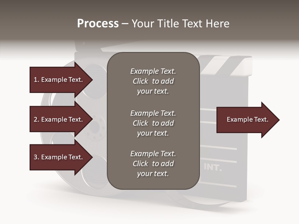 Studio Black Abstract PowerPoint Template