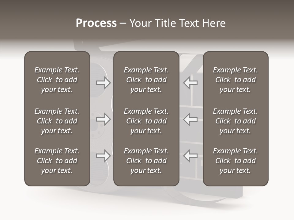 Studio Black Abstract PowerPoint Template