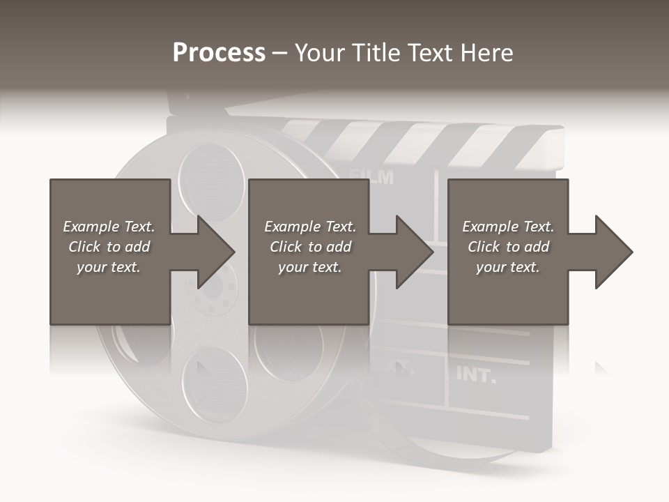 Studio Black Abstract PowerPoint Template