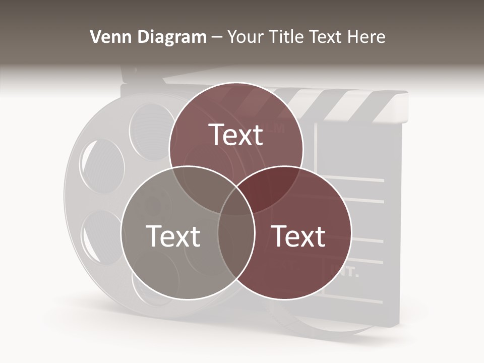 Studio Black Abstract PowerPoint Template