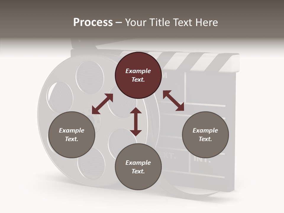 Studio Black Abstract PowerPoint Template