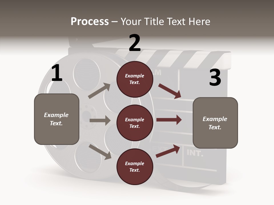 Studio Black Abstract PowerPoint Template