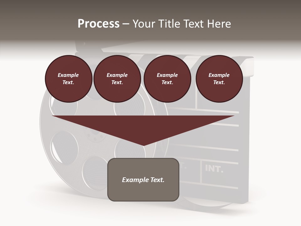 Studio Black Abstract PowerPoint Template