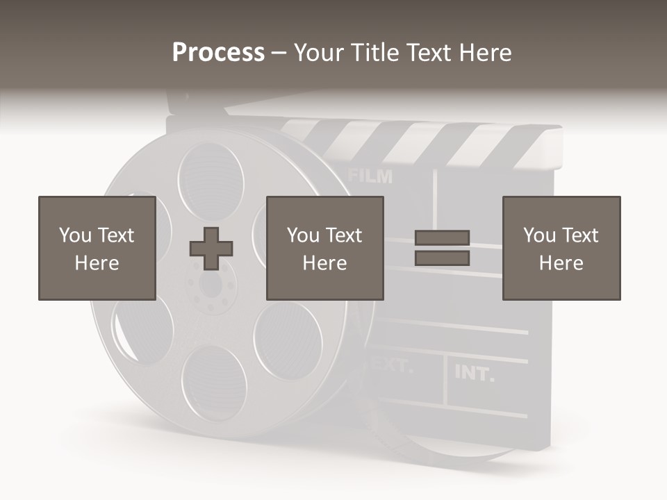 Studio Black Abstract PowerPoint Template