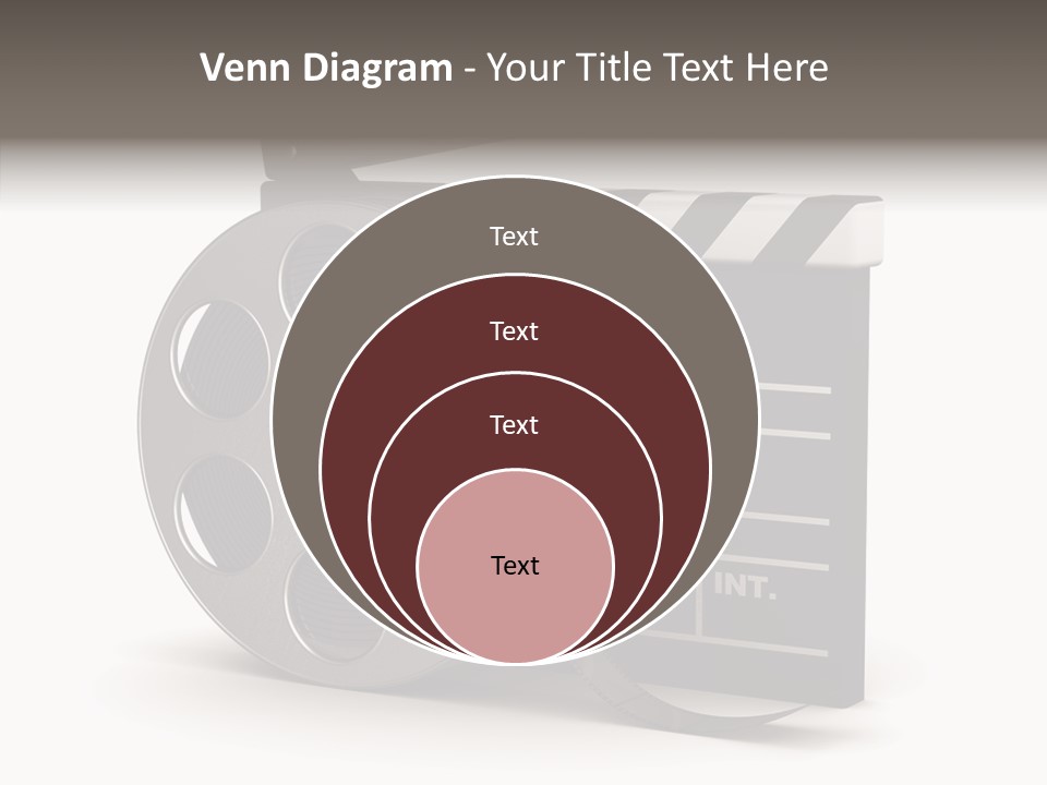 Studio Black Abstract PowerPoint Template