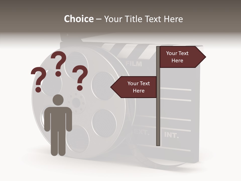 Studio Black Abstract PowerPoint Template