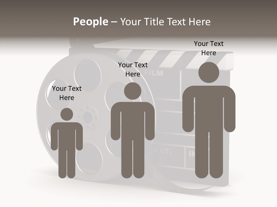 Studio Black Abstract PowerPoint Template