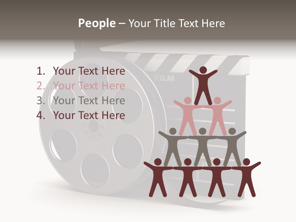 Studio Black Abstract PowerPoint Template