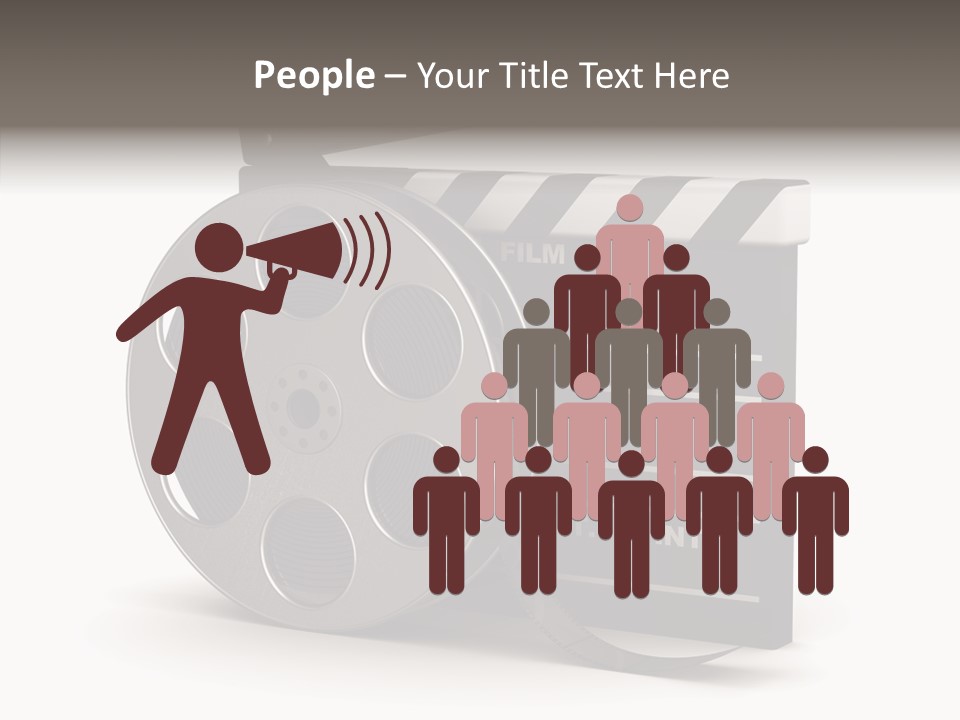 Studio Black Abstract PowerPoint Template