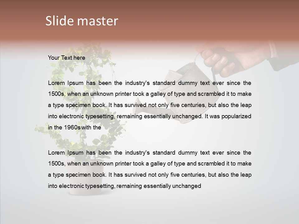 Venture Partner People PowerPoint Template