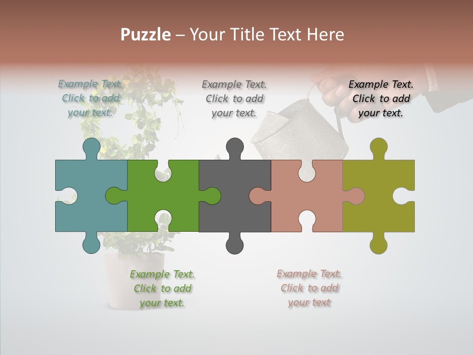 Venture Partner People PowerPoint Template