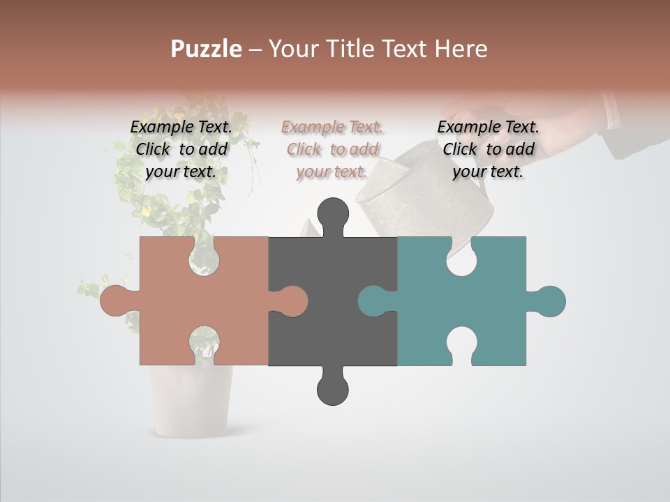 Venture Partner People PowerPoint Template