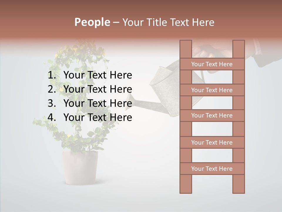 Venture Partner People PowerPoint Template