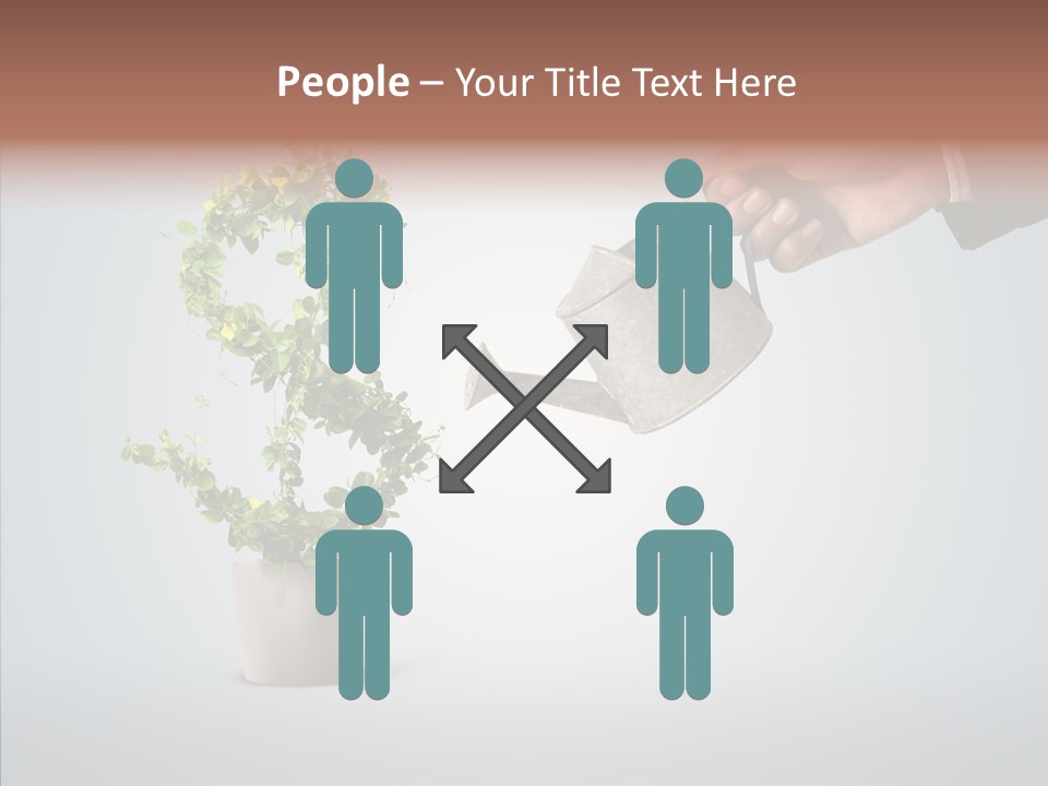 Venture Partner People PowerPoint Template