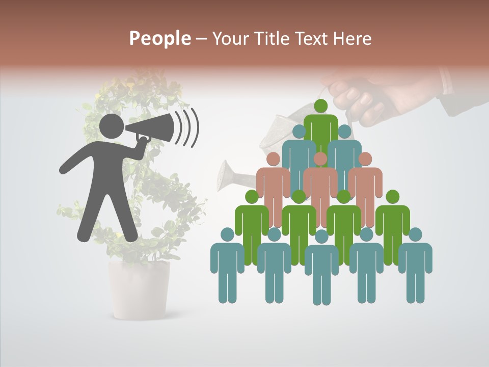 Venture Partner People PowerPoint Template