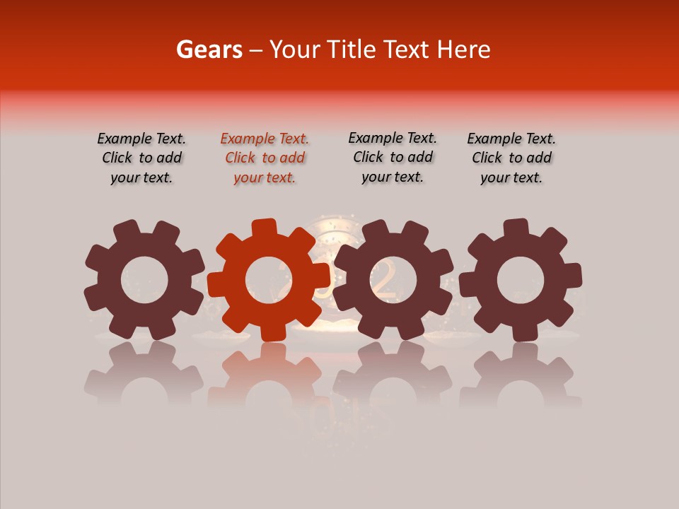 Snowflake Magic Holiday PowerPoint Template