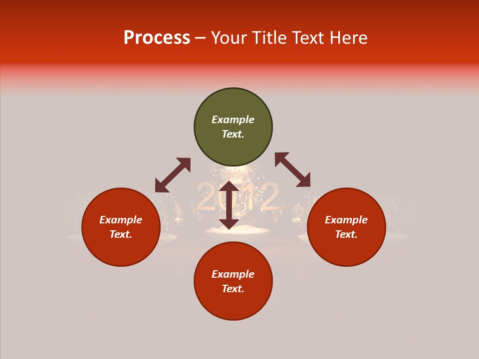 Snowflake Magic Holiday PowerPoint Template