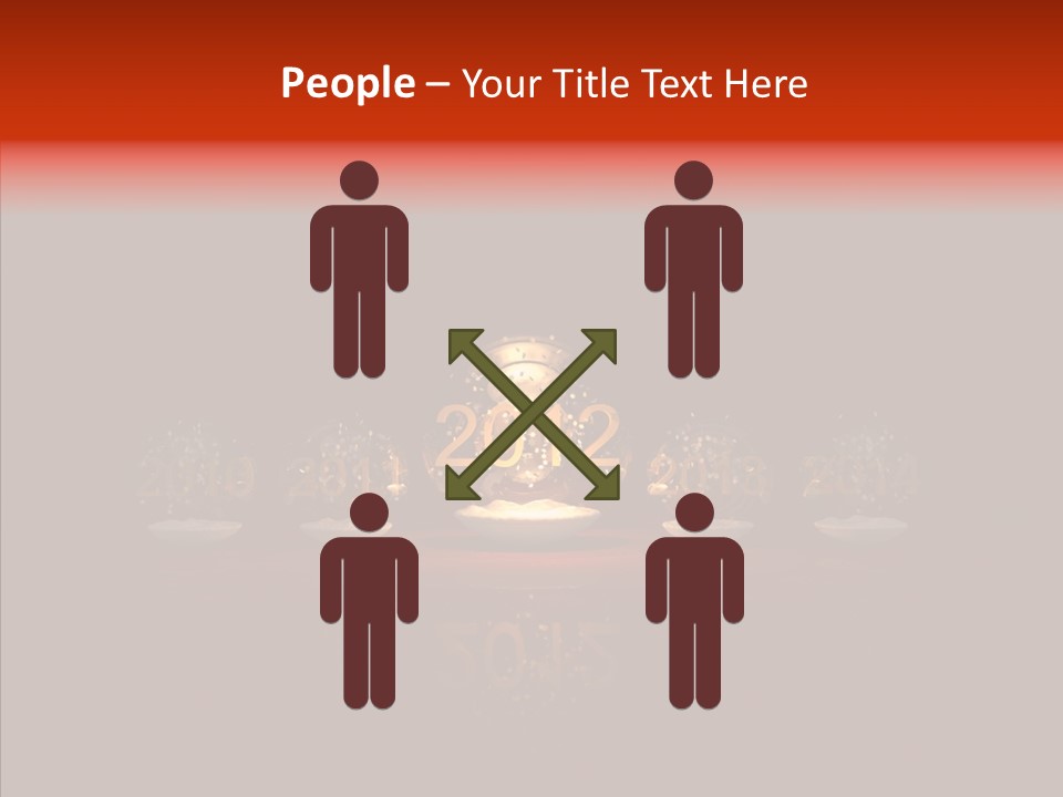 Snowflake Magic Holiday PowerPoint Template