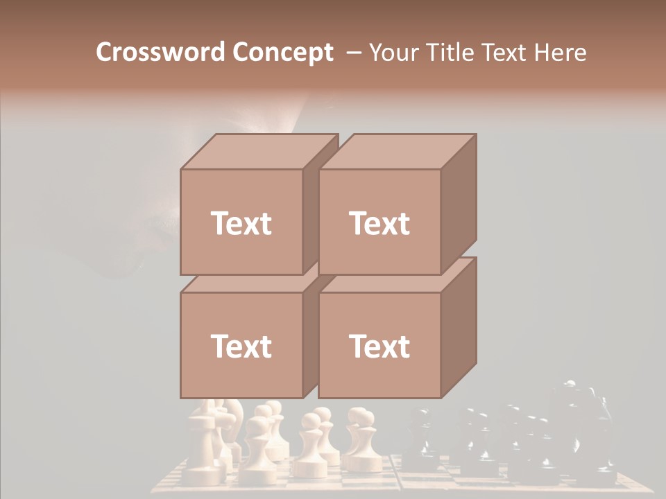 Psychology Studying Decision PowerPoint Template