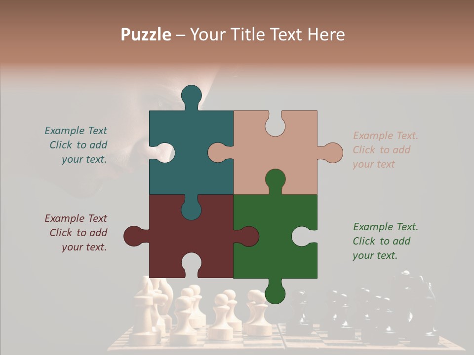 Psychology Studying Decision PowerPoint Template