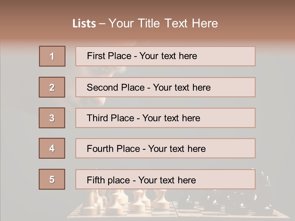 Psychology Studying Decision PowerPoint Template