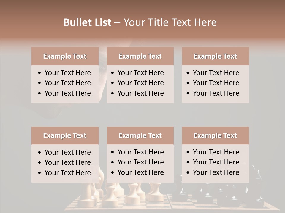 Psychology Studying Decision PowerPoint Template