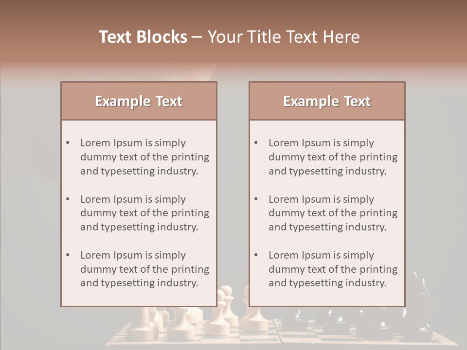 Psychology Studying Decision PowerPoint Template