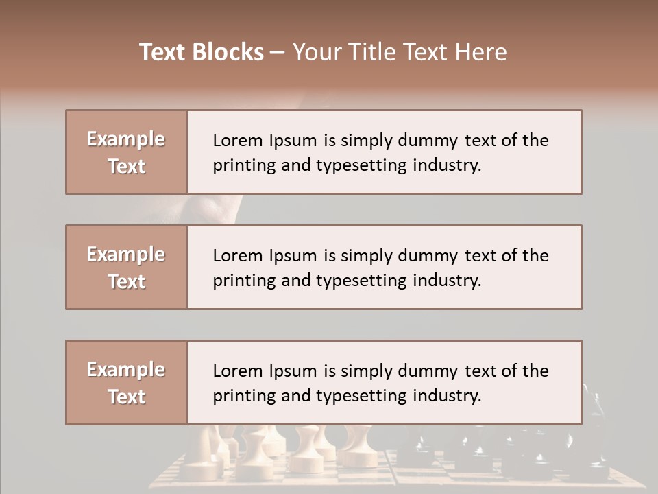 Psychology Studying Decision PowerPoint Template