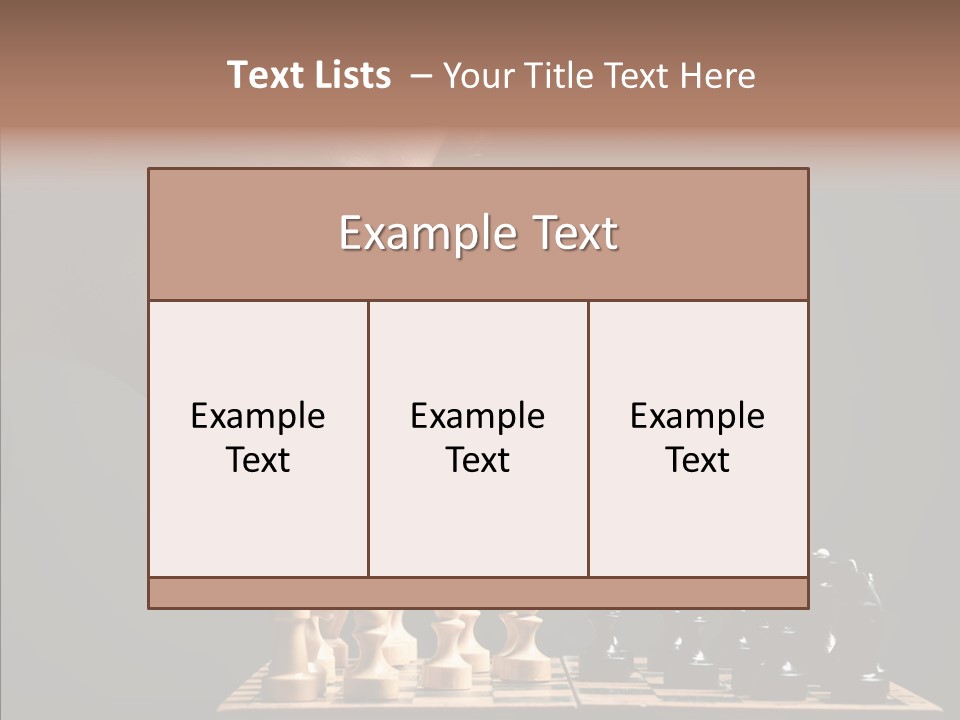 Psychology Studying Decision PowerPoint Template