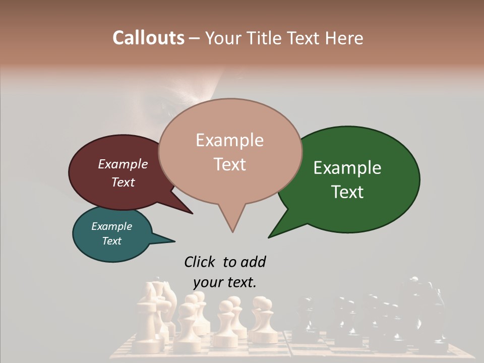 Psychology Studying Decision PowerPoint Template