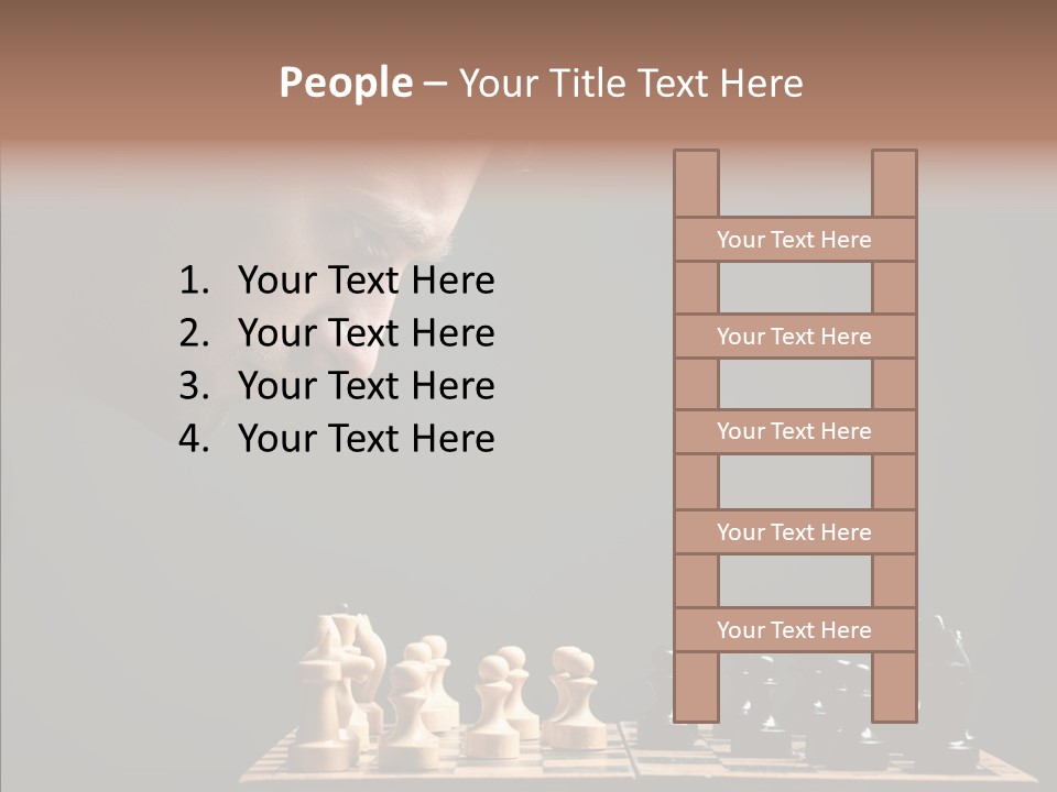 Psychology Studying Decision PowerPoint Template
