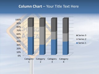 Background Roadsign Idea PowerPoint Template