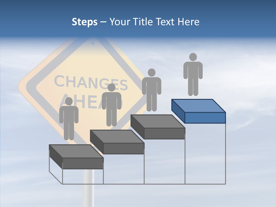 Background Roadsign Idea PowerPoint Template