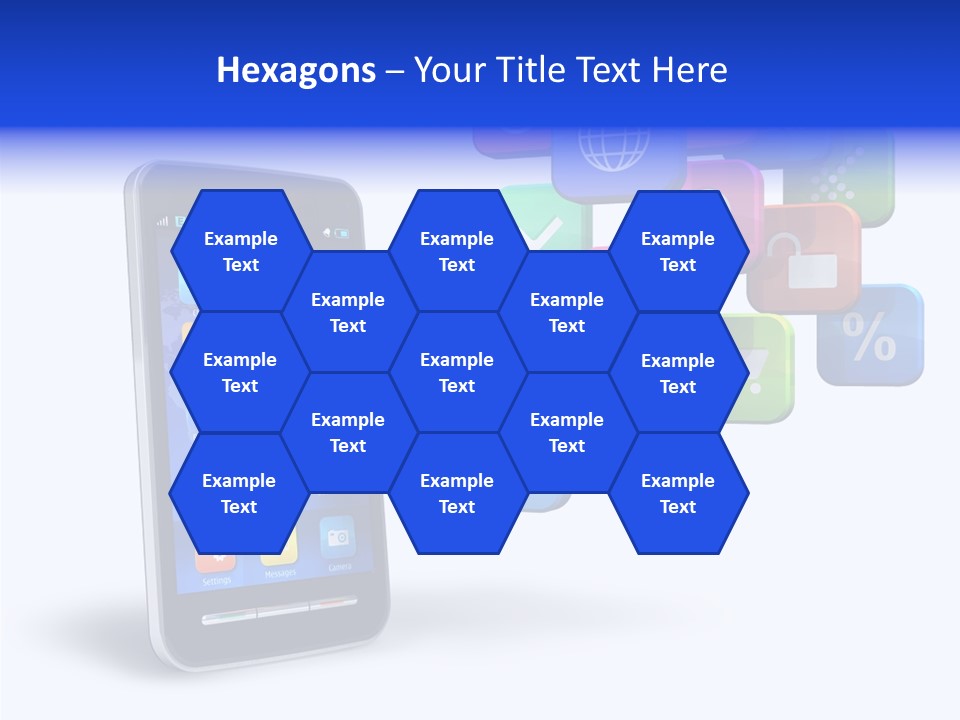 Button Talk Telecommunication PowerPoint Template