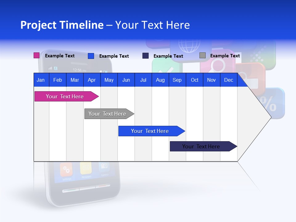 Button Talk Telecommunication PowerPoint Template