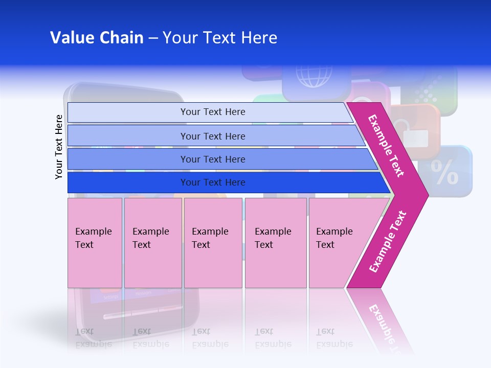 Button Talk Telecommunication PowerPoint Template