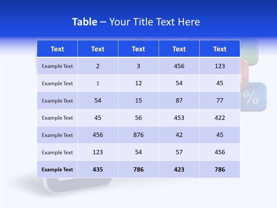 Button Talk Telecommunication PowerPoint Template