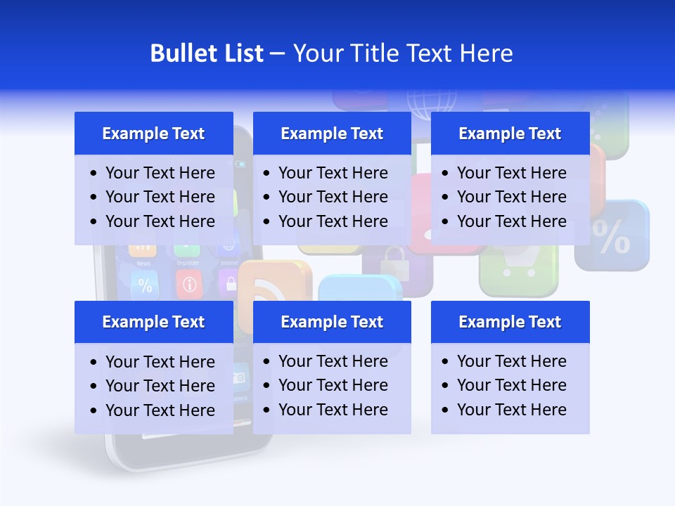 Button Talk Telecommunication PowerPoint Template