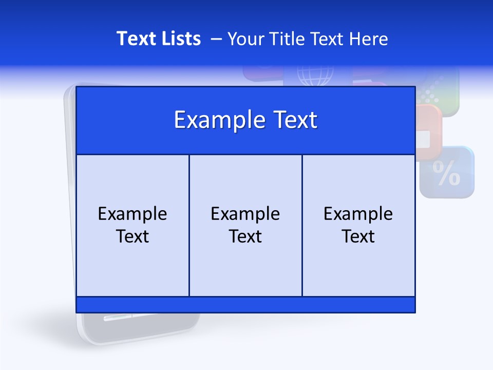 Button Talk Telecommunication PowerPoint Template