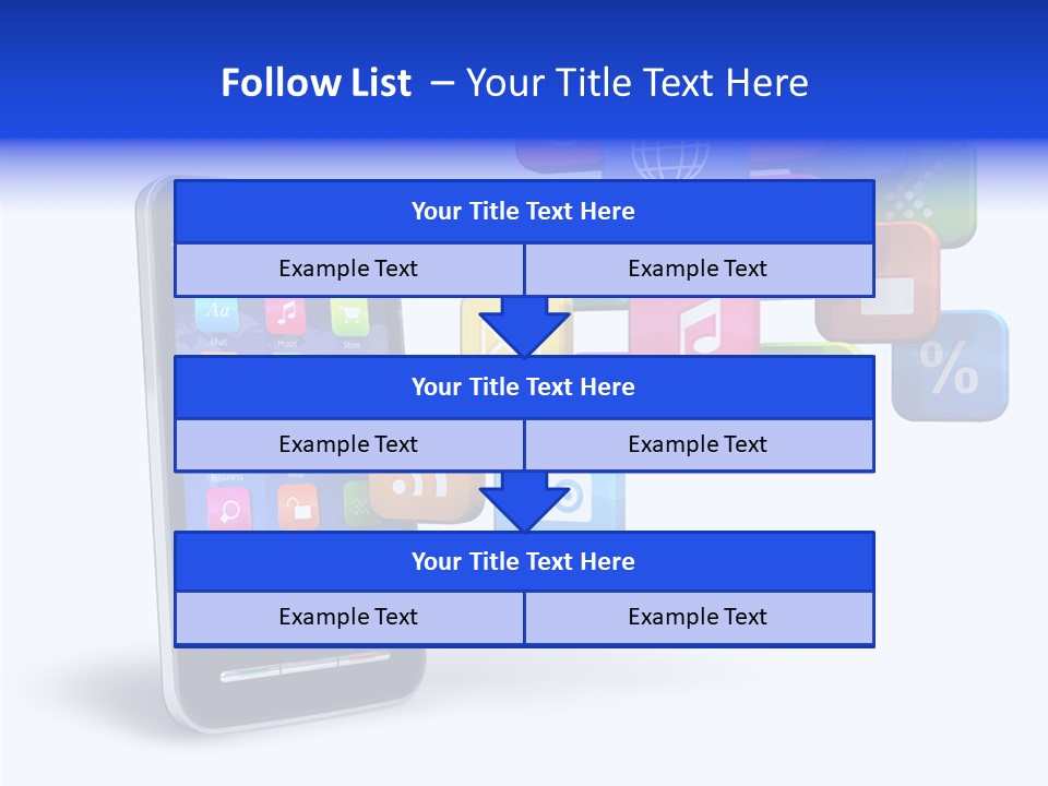 Button Talk Telecommunication PowerPoint Template