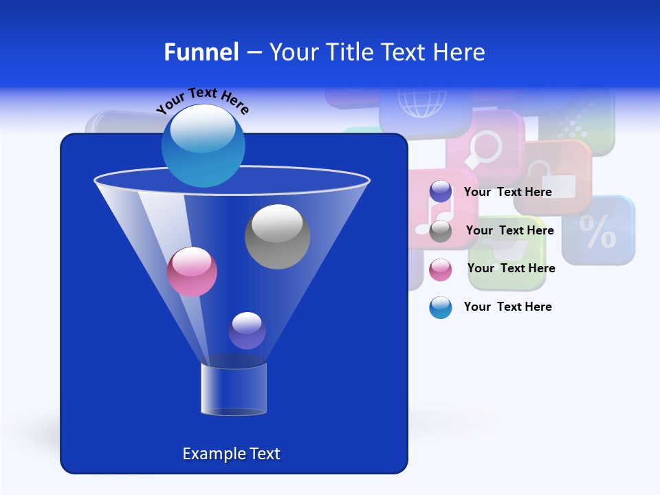 Button Talk Telecommunication PowerPoint Template