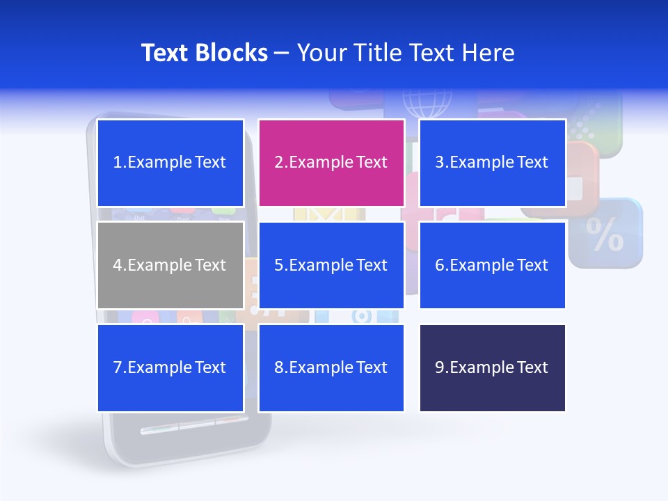 Button Talk Telecommunication PowerPoint Template