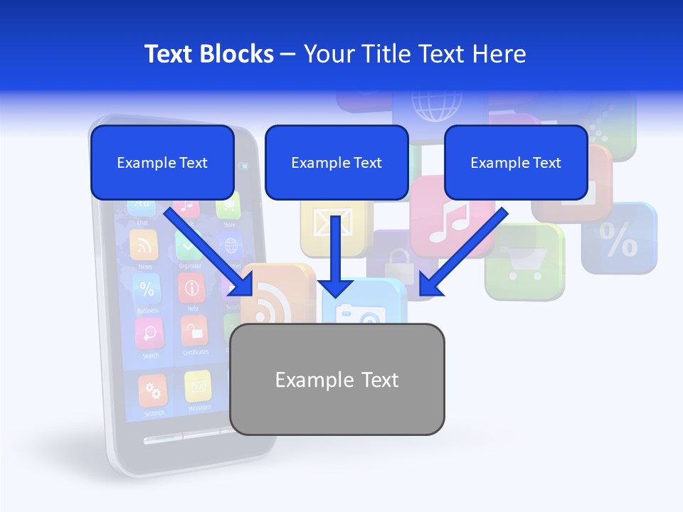 Button Talk Telecommunication PowerPoint Template