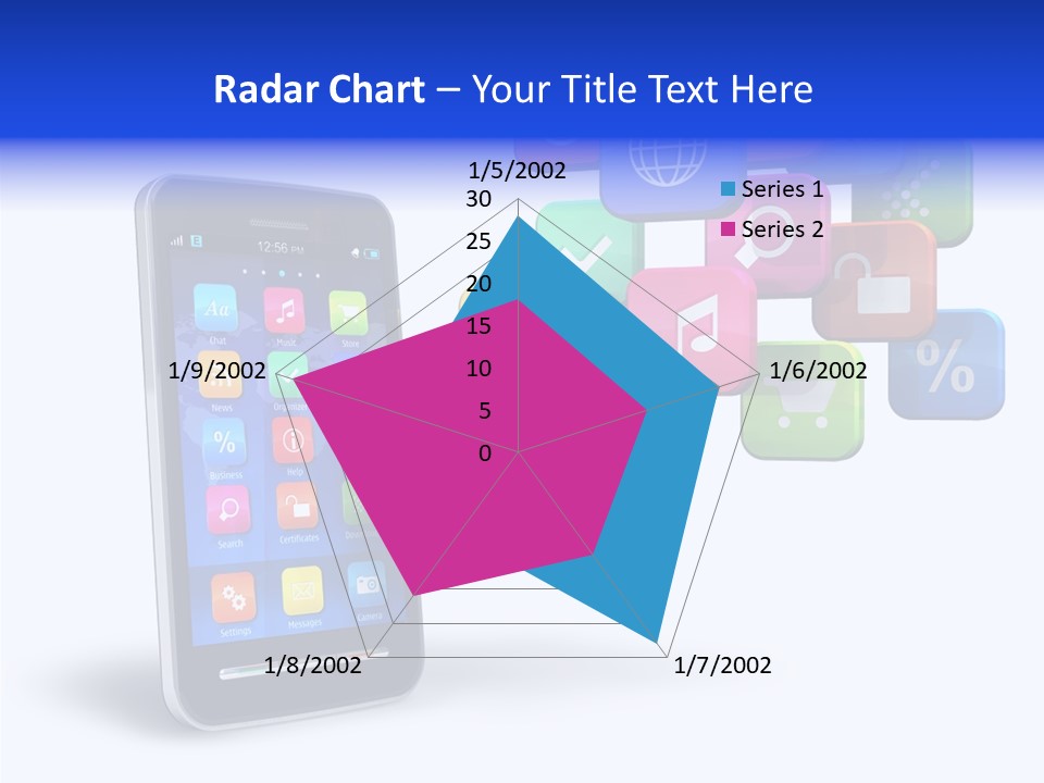 Button Talk Telecommunication PowerPoint Template