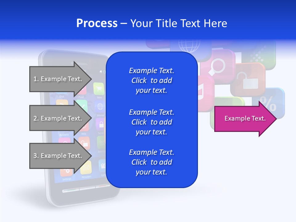 Button Talk Telecommunication PowerPoint Template
