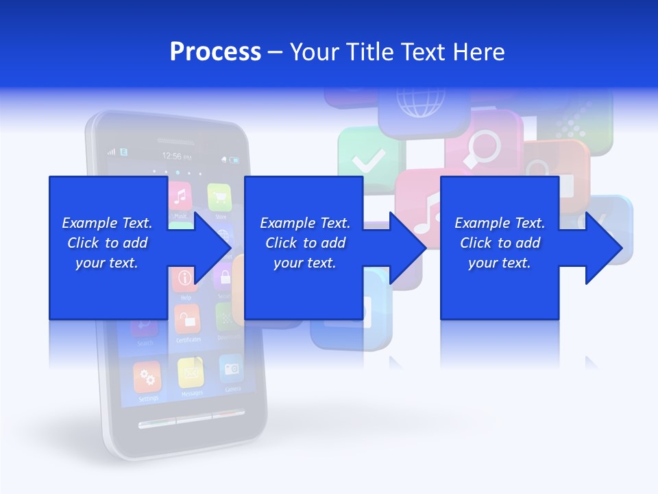 Button Talk Telecommunication PowerPoint Template