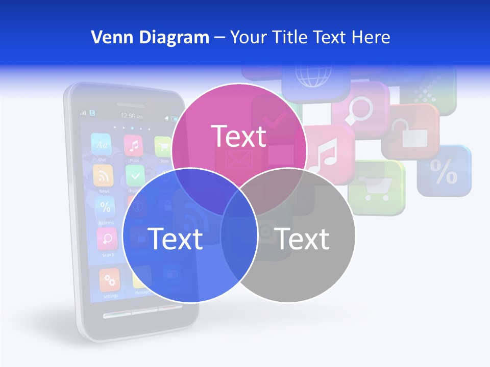 Button Talk Telecommunication PowerPoint Template