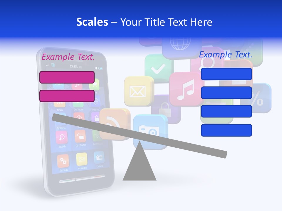 Button Talk Telecommunication PowerPoint Template
