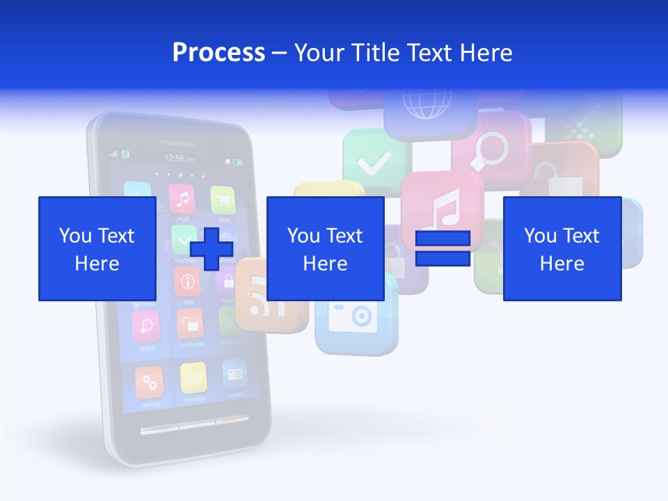Button Talk Telecommunication PowerPoint Template