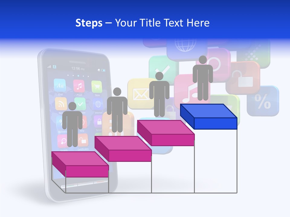 Button Talk Telecommunication PowerPoint Template